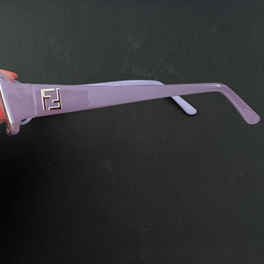 LOW START Fendi Lavender Rectangular Eyewear size 53 - Picture 2 of 7